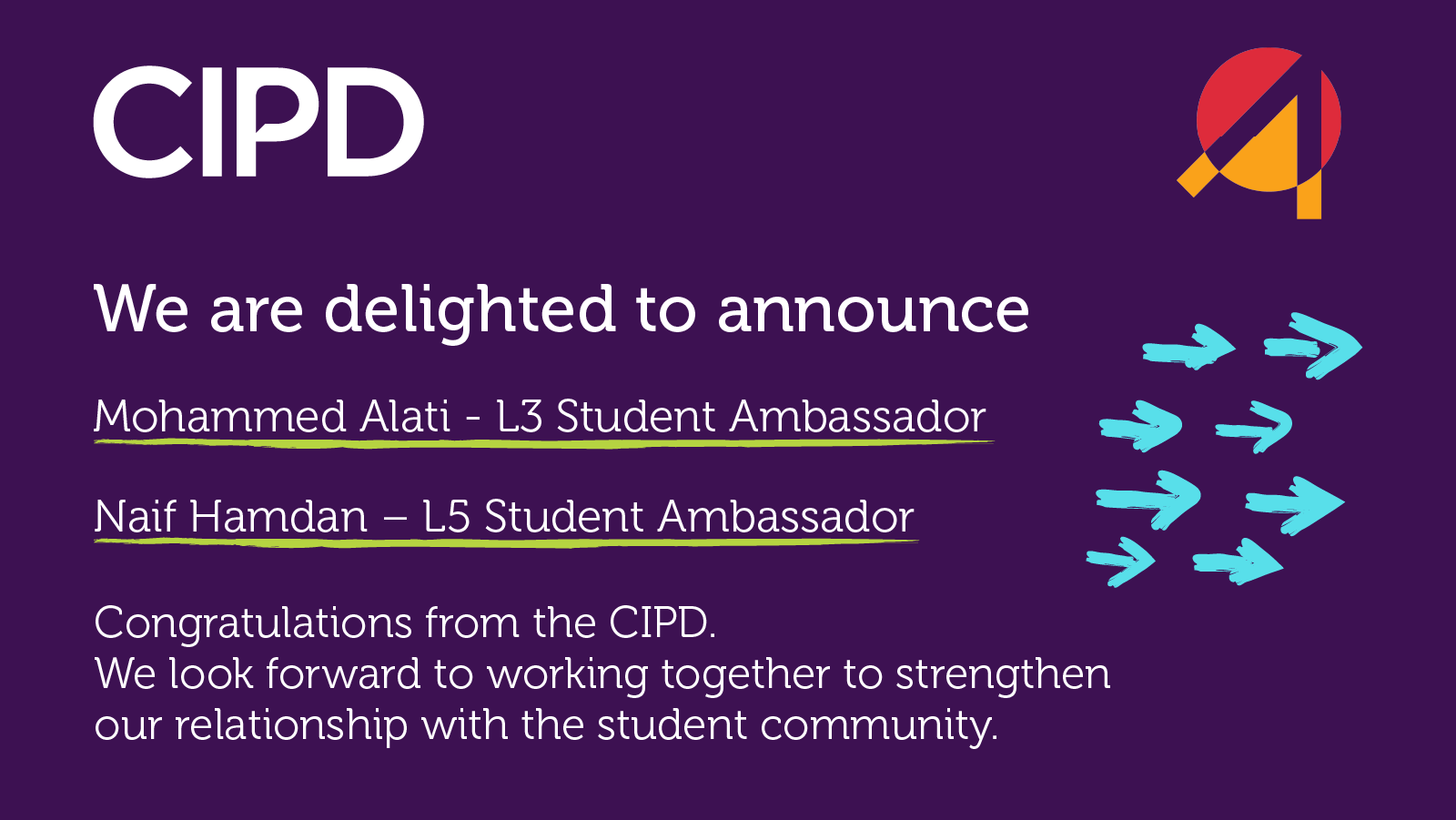 announcing two new student ambassadors